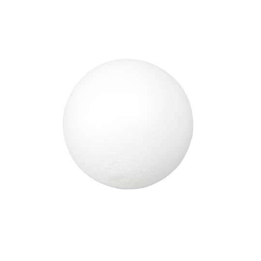 24 Pack: 3.8&#x22; White Foam Ball by Ashland&#xAE;